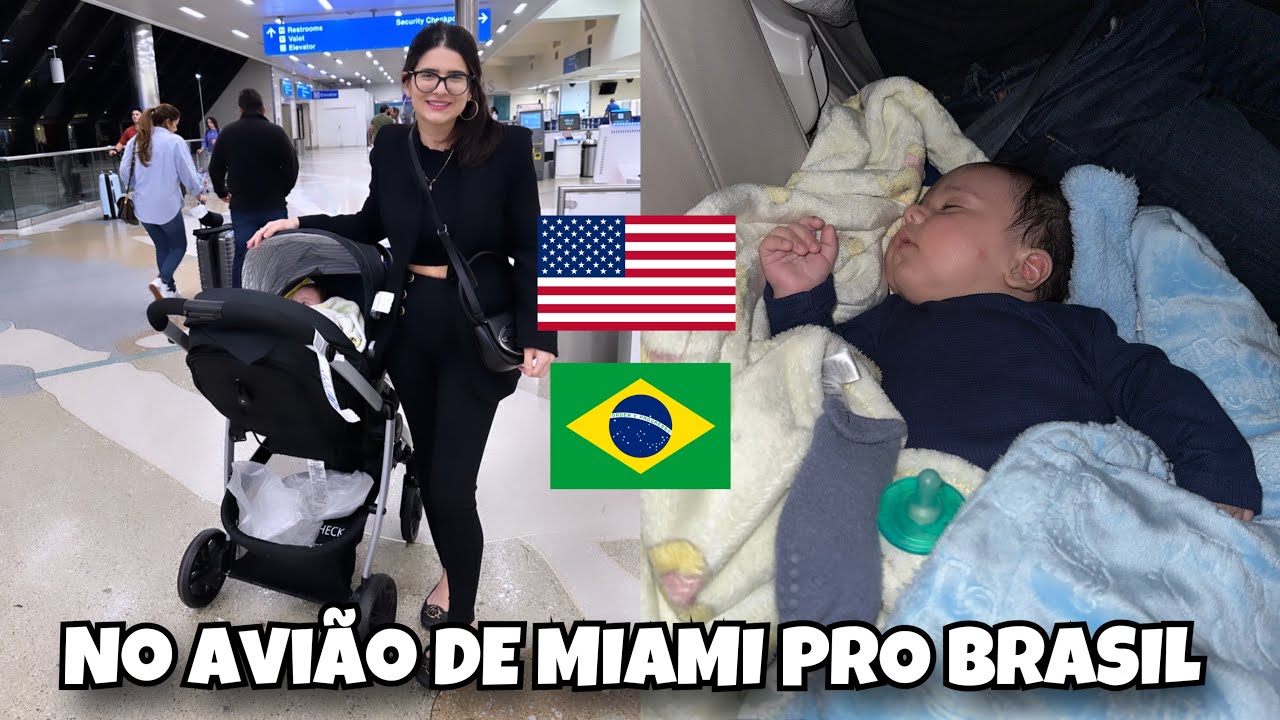 COMO É A PRIMEIRA VIAGEM INTERNACIONAL DE UM BEBÊ DE 3 MESES