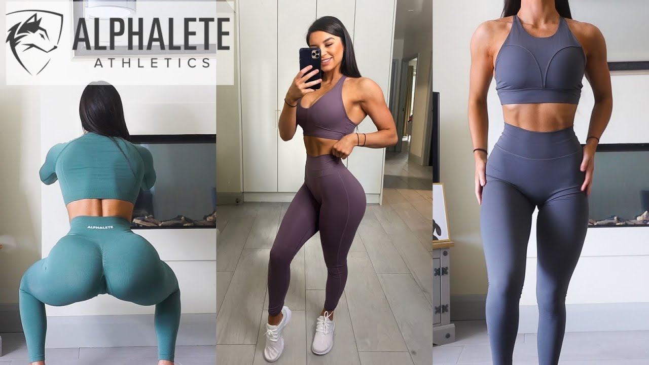 Alphalete Birthday Sale Haul | New Leggings Try On Haul