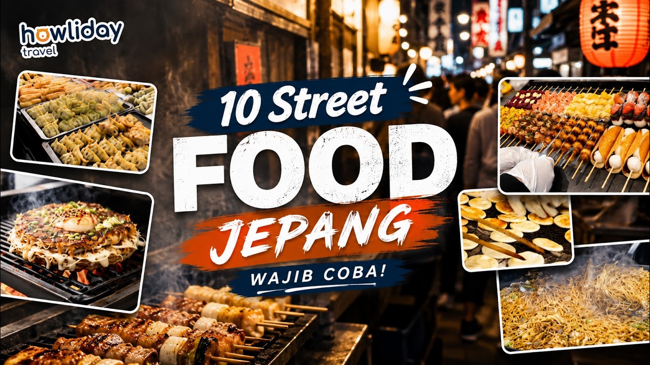 10 Street Food Jepang yang Wajib Kamu Coba! 🇯🇵