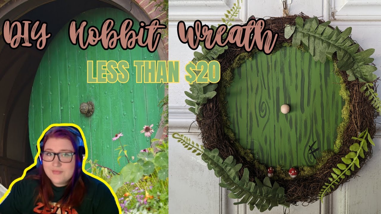 DIY Hobbit Door Wreath | I Try DIY Series