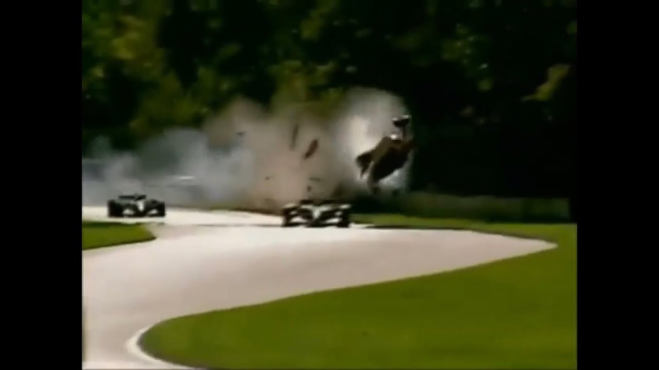 Race Car Accident Of Katherine Legge