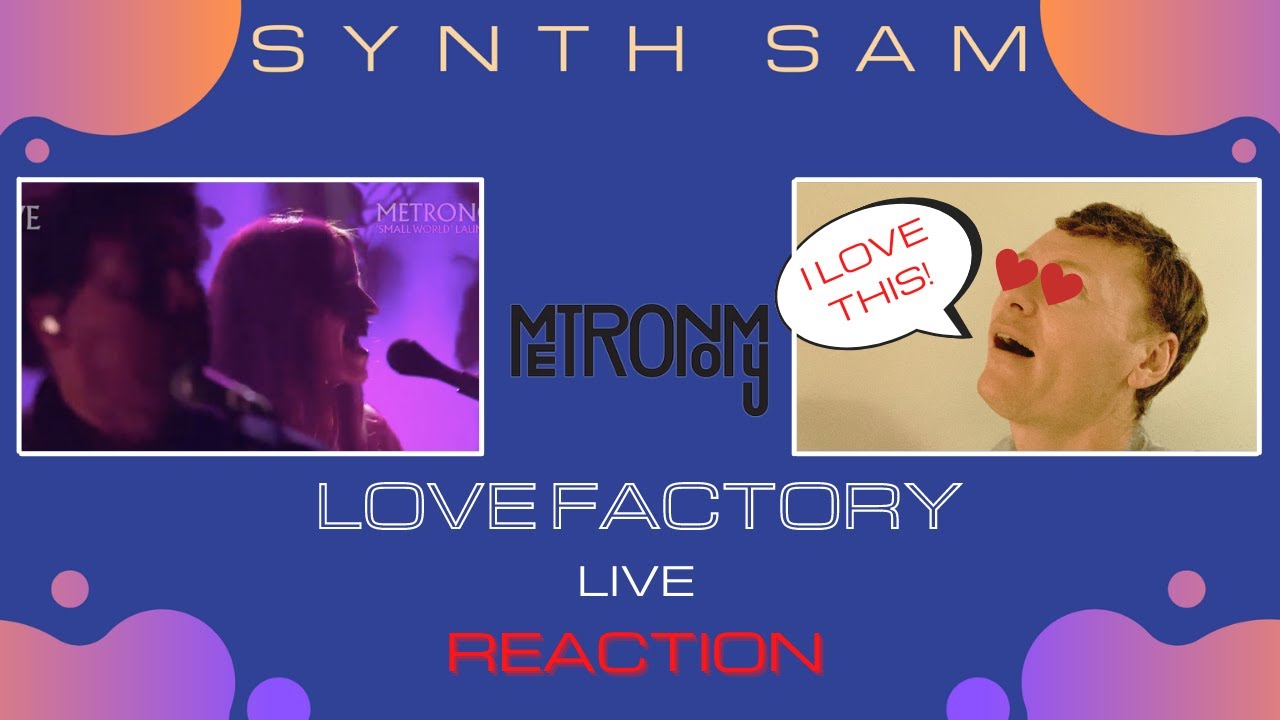 Synth Sam REACTS | Metronomy - Love Factory (LIVE @ Small World Launch Party)