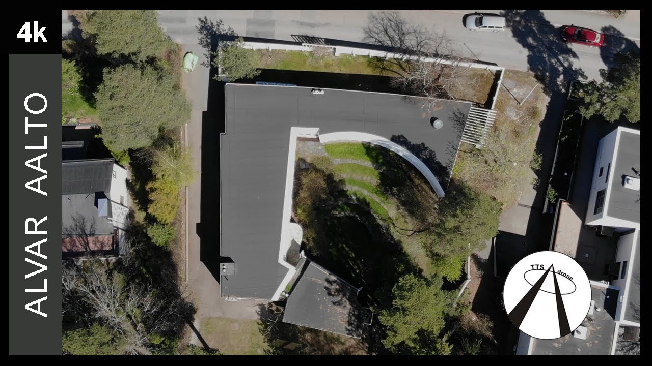 Where Masterpieces Were Born: Alvar Aalto’s Studio (4K Drone) | Helsinki