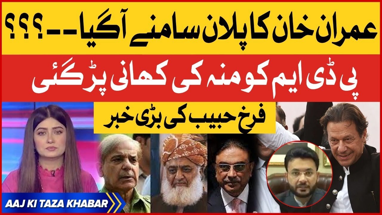 Imran Khan Plan | PDM Shocked | Farrukh Habib Latest News | Breaking News