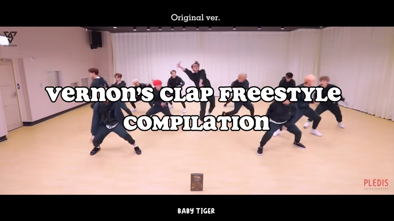 Vernon’s Clap Freestyle 2017-2023 Full Compilation ❤️‍🔥 - 버논 박수 프리스타일 모음 #VERNON