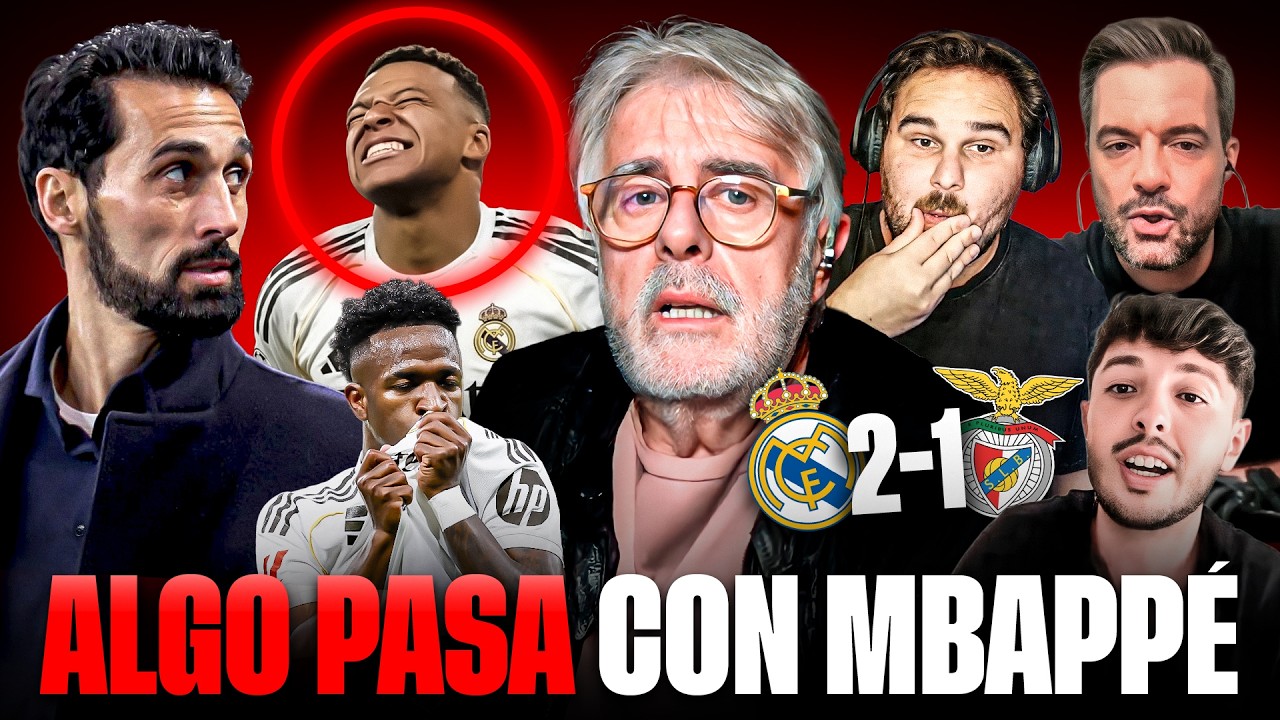 SE NECESITA MUCHO MÁS PARA GANAR UNA CHAMPIONS | REAL MADRID 2-1 BENFICA | ¿QUÉ PASA CON MBAPPÉ?