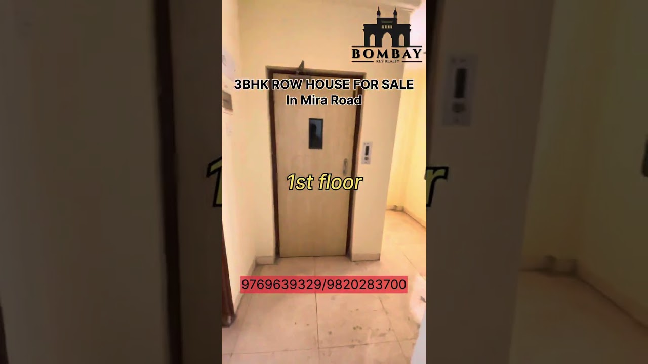 3bhk row house in Mira Road