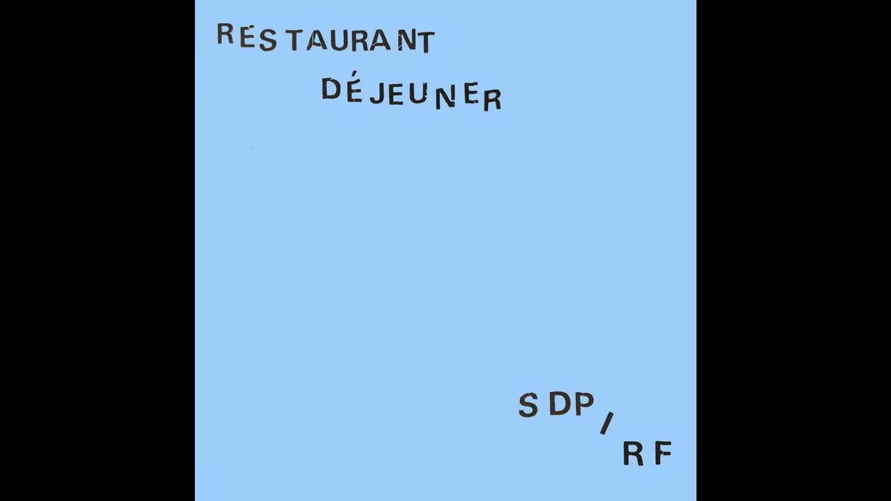 Restaurant déjeuner - SDP / RF