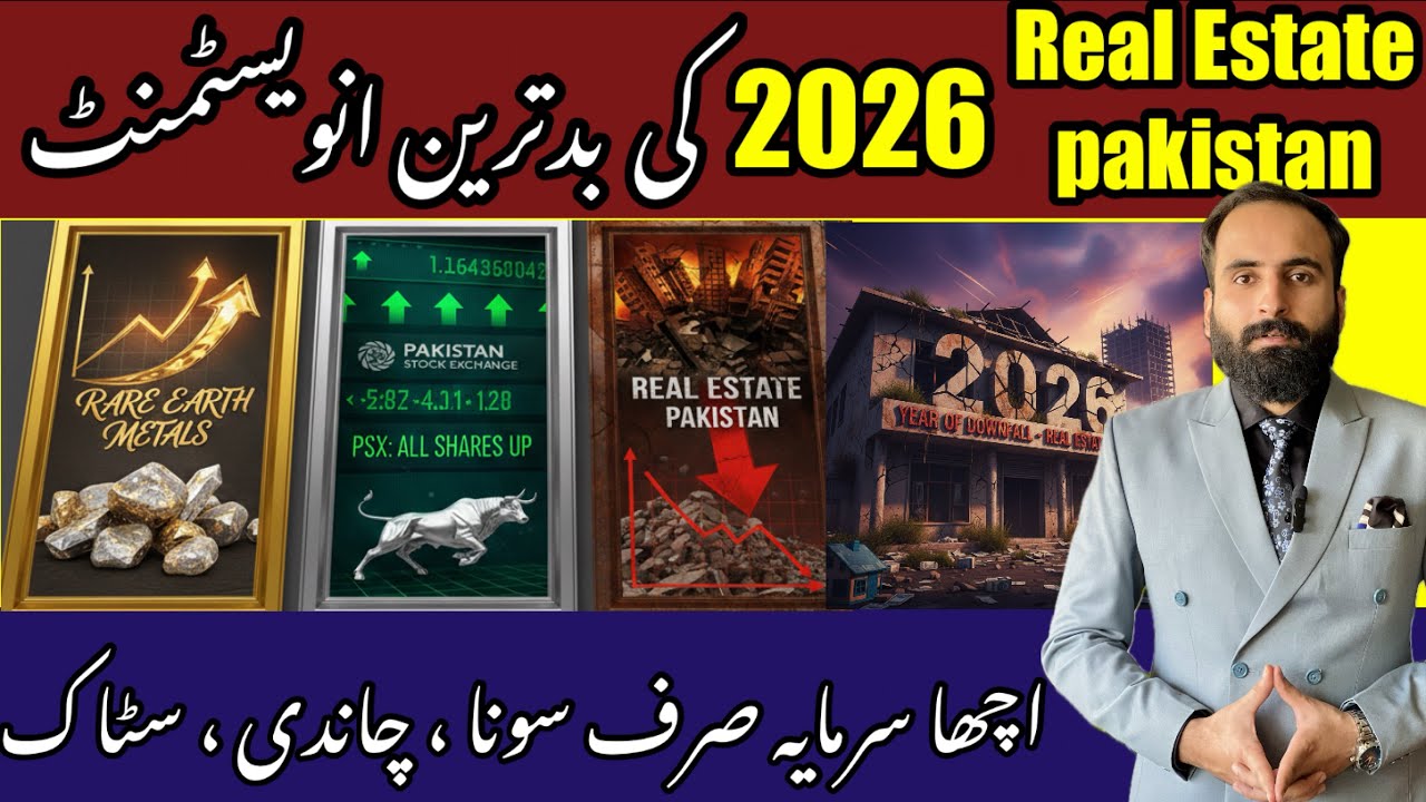 Real Estate Pakistan in 2026 | Complete analysis | Future or property in Pakistan