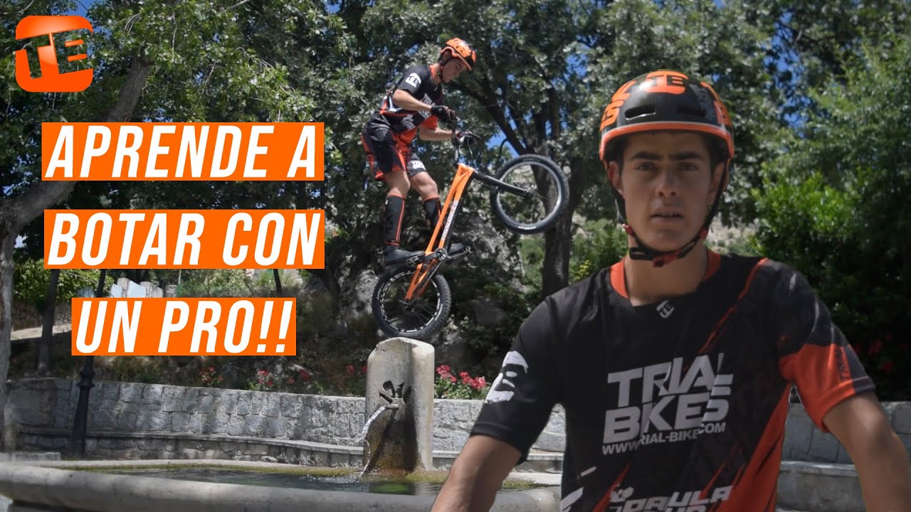 Botes con la rueda trasera de tú BICICLETA DE TRIAL!! Borja Conejos TRIALBIKES SCHOOL Vídeo 2