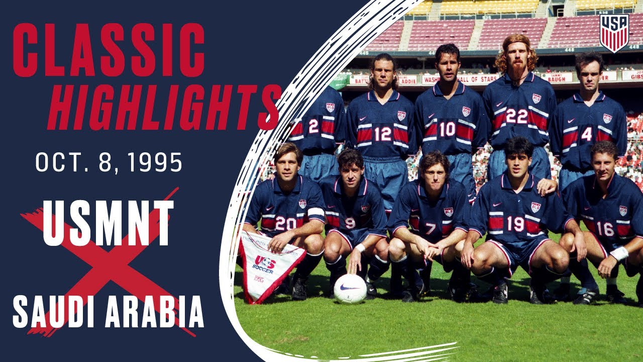 USA 4-3 SAUDI ARABIA Classic Highlights | Oct. 8, 1995 | Washington, D.C. - RFK Stadium