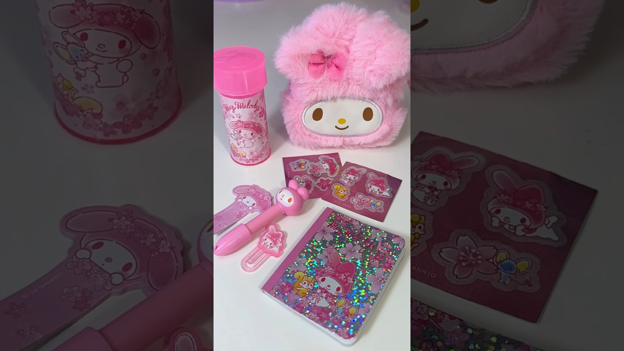 Sanrio My Melody Real Littles Mini Backpack Unboxing #sanrio #mymelody #sanriogirl #sanriocore