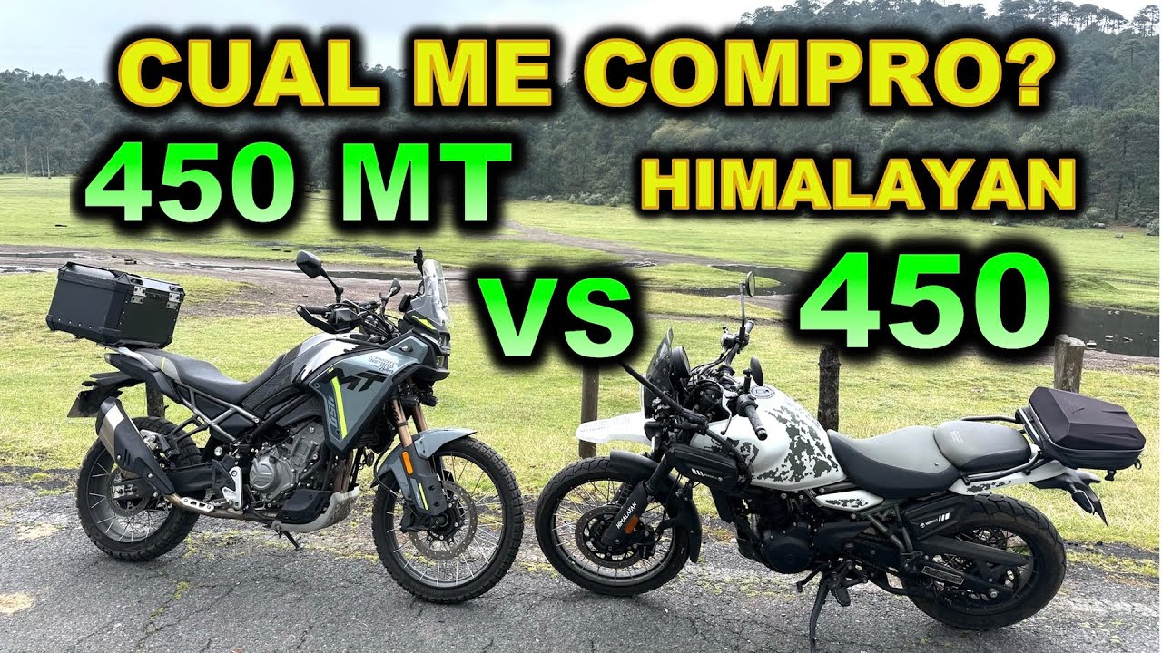 CF MOTO 450 VS HIMLAYAN 450 CUAL COMPRAR? COMPARATIVA DEFINTIVA BLITZ RIDER