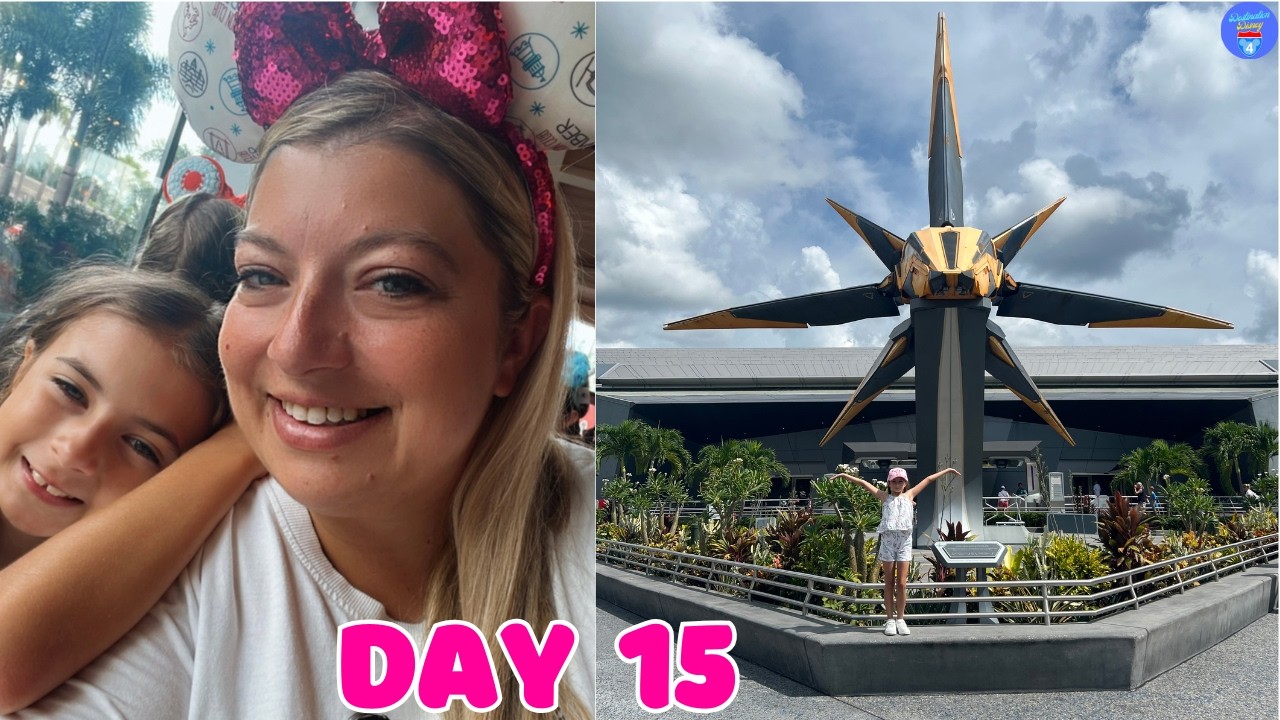 Day 15 Epcot l Guardians of the Galaxy l The Seas Aquarium l Territory Lounge l Aug 2025