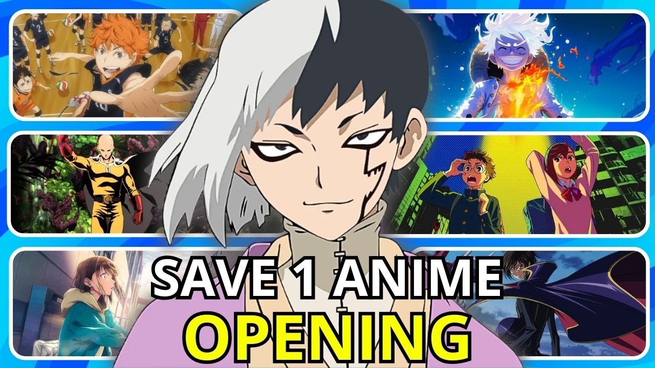 SAVE ONE ANIME OPENING🔥 | Which Anime Opening do you prefer?