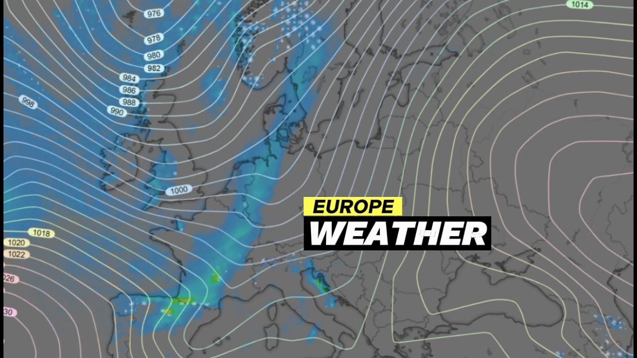 European Weather | ECMWF Model Precipitation March 26, 2026 - RainStorms In Europe
