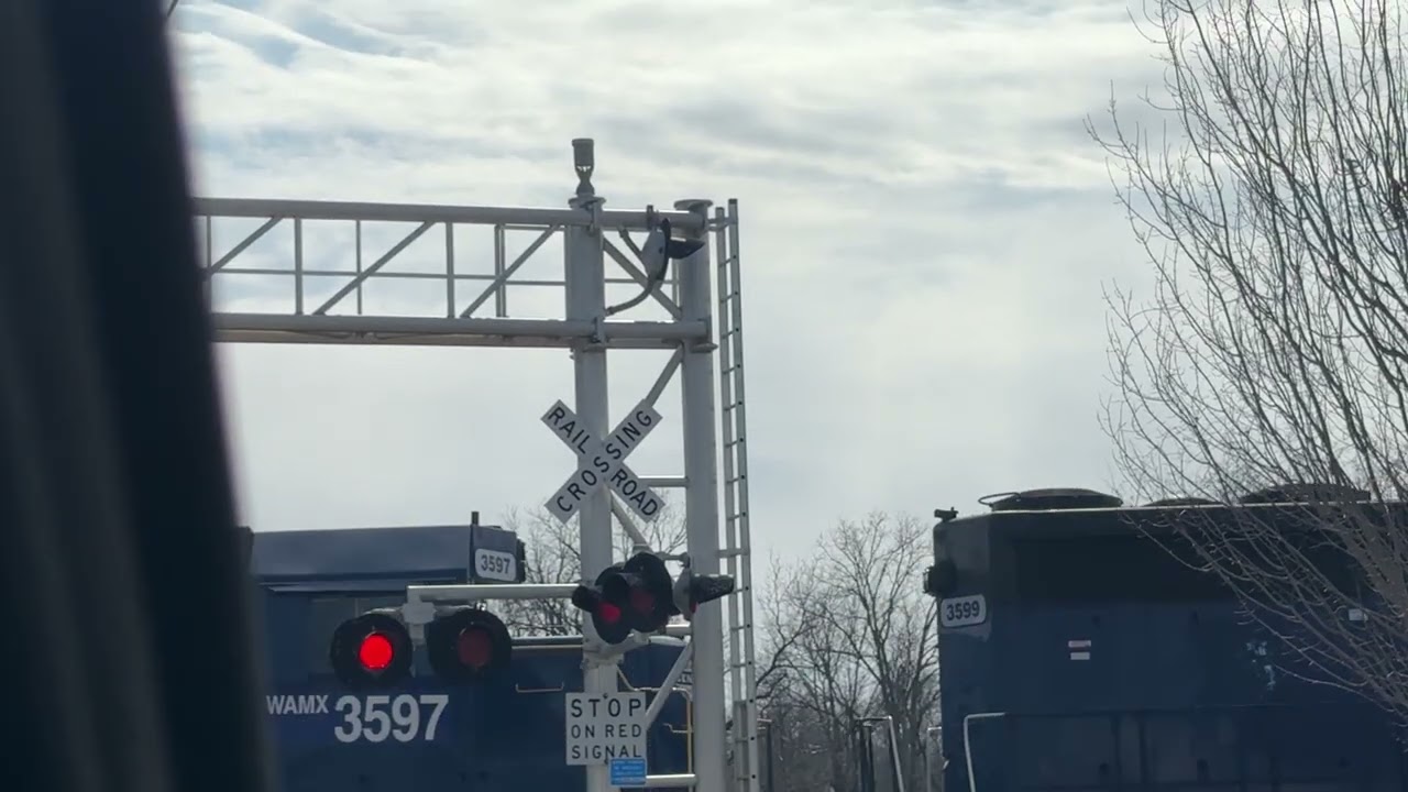 Great Lakes Central Passing at MI-52 in Owosso Michigan