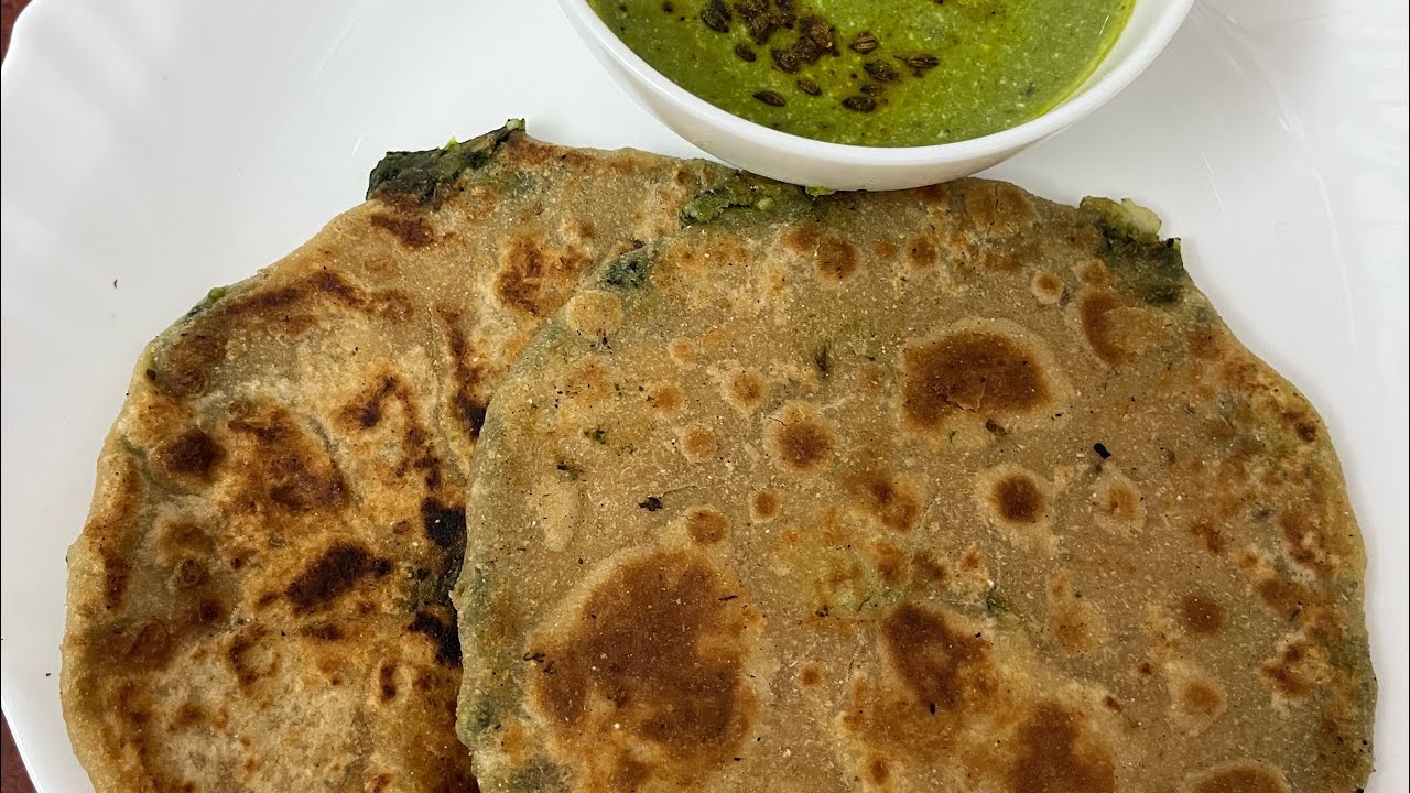 स्वादिष्ट और पौष्टिक बथुआ का पराठा #food #cookingrecipe 
