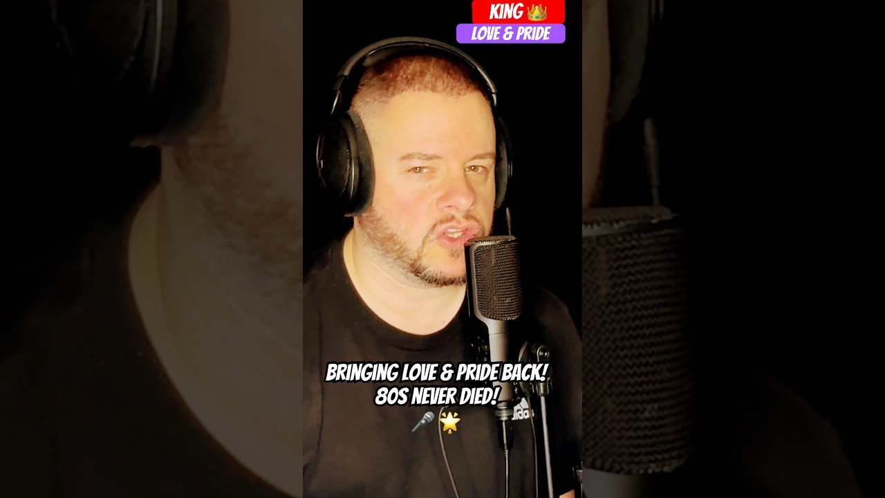 King: Love & Pride (1984) 2025 80s Cover with a Modern Twist 🎤 🔥 