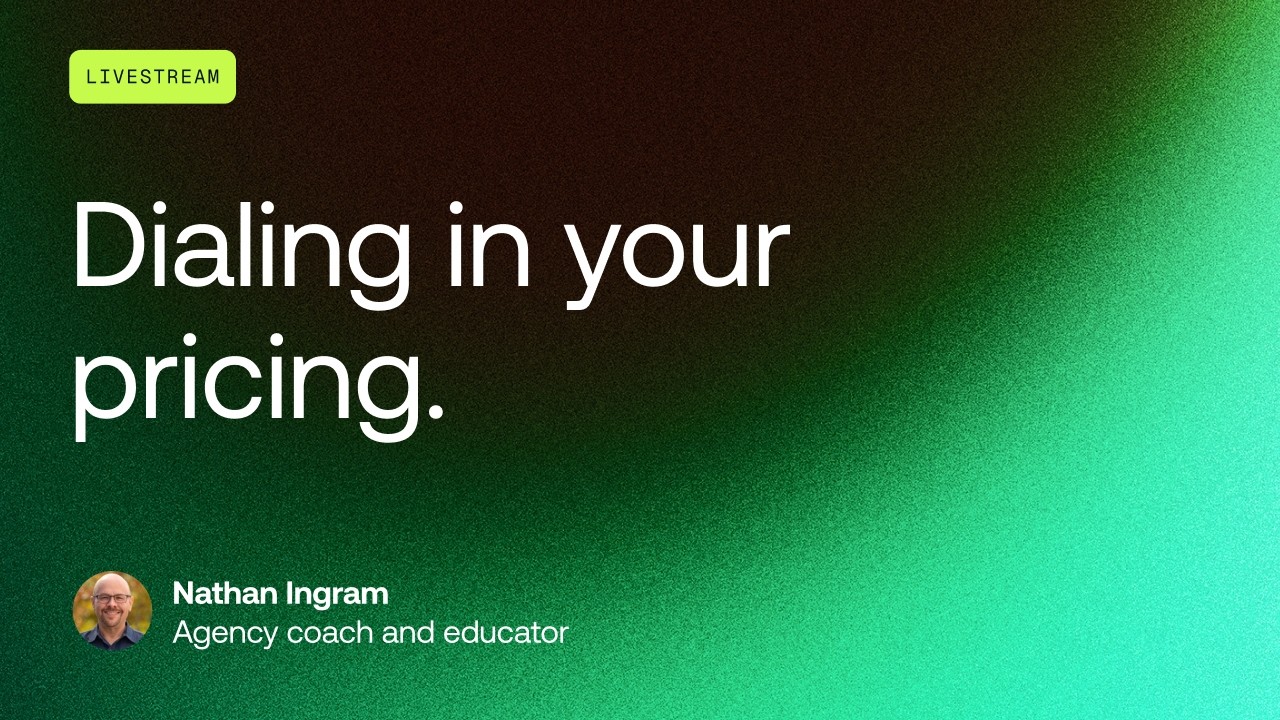 Dialing in your pricing