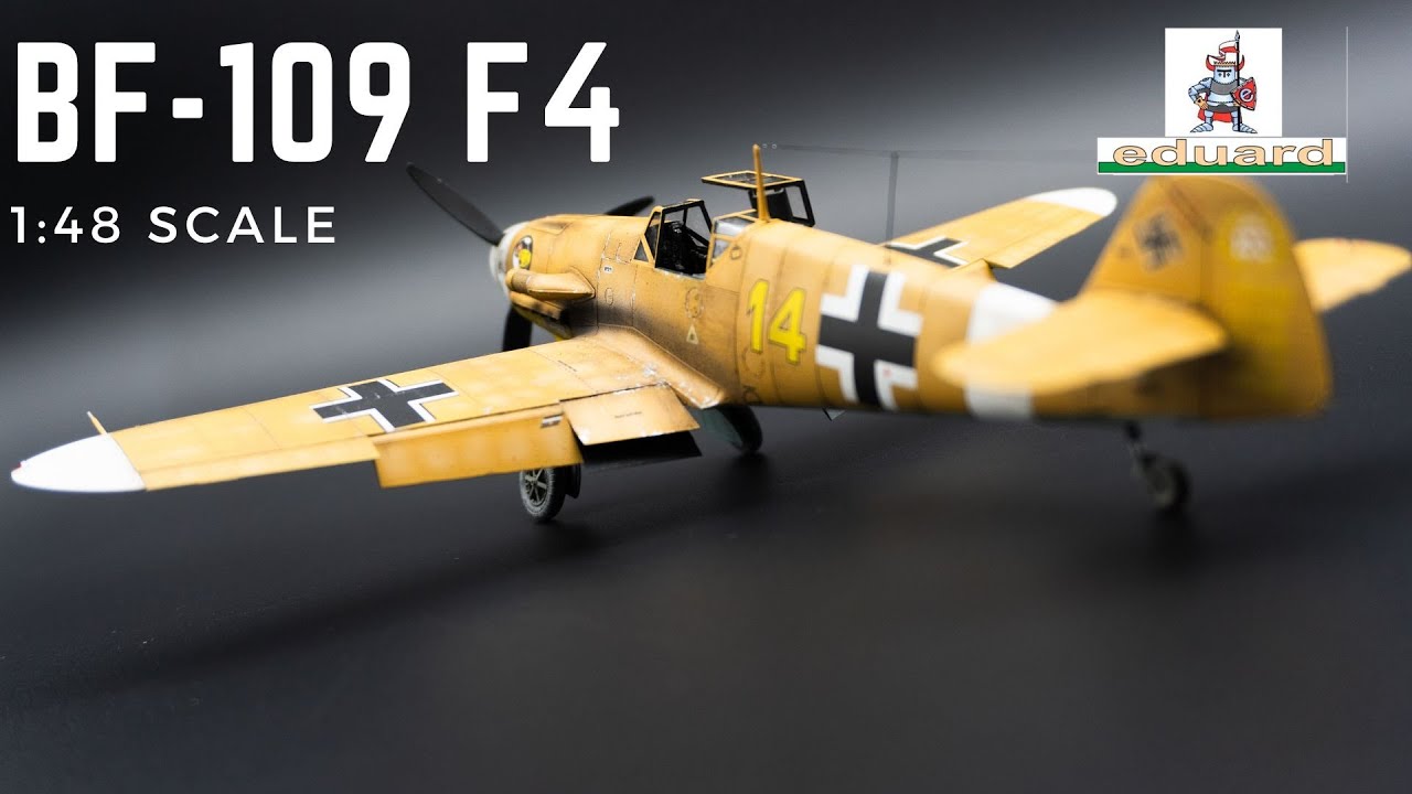 Eduard BF-109 F-4 1:48 Scale