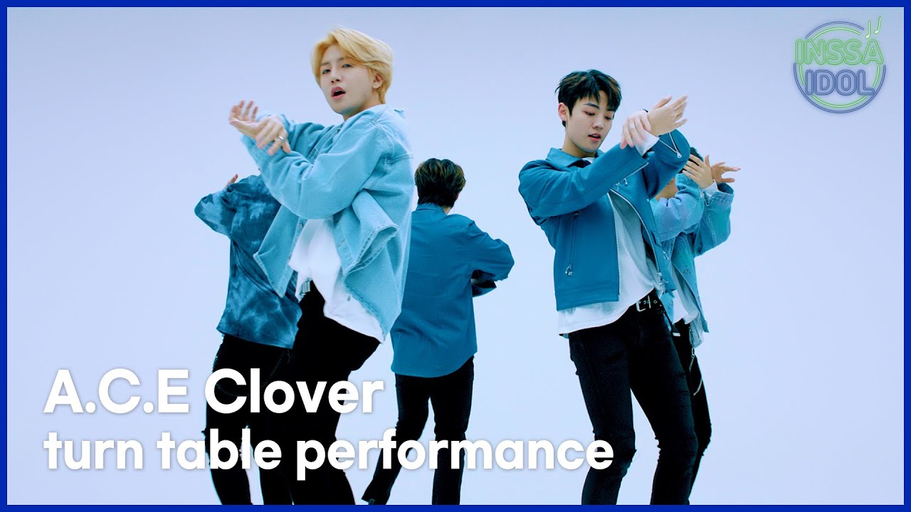  A.C.E в INSSA IDOL - 360 грудусный танцы со столом Clover🍀