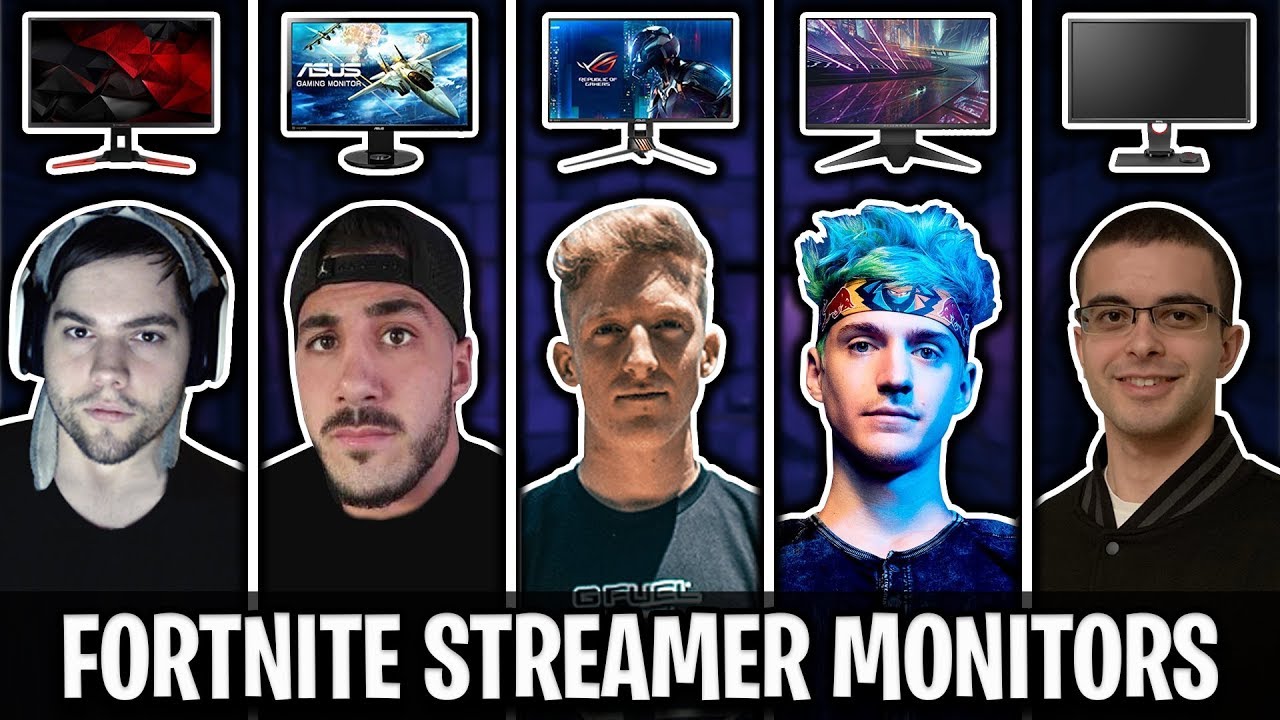 What Monitor Fortnite Streamers Use (Tfue, Ninja, Dakotaz, NickEh30, NickMercs)