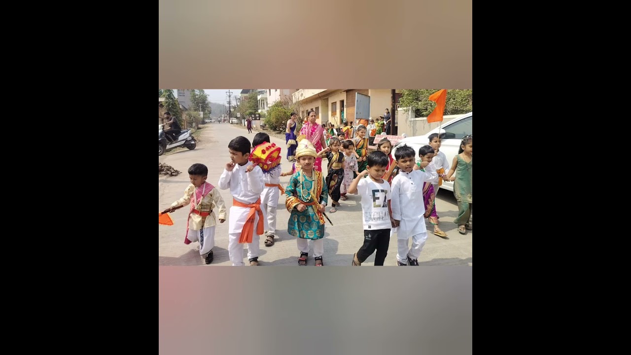 Shiv jayanti celebration in school 