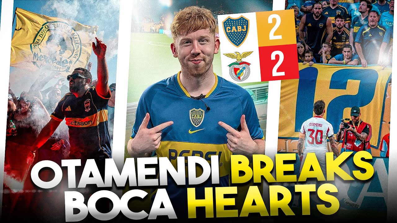 INCREDIBLE Boca Juniors Fans SILENCED By Nicolas Otamendi 😱