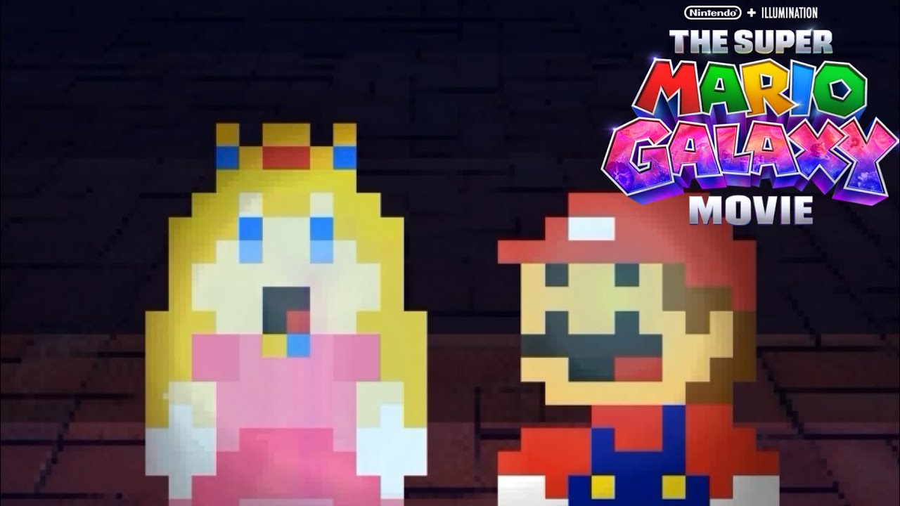 The Super Mario Galaxy Movie in 8-Bit