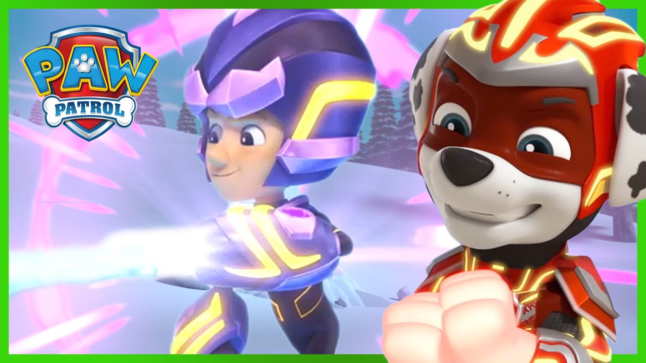 Mighty Pups vs. Harold and his Freeze Ray! - PAW Patrol Episode - Cartoons for Kids