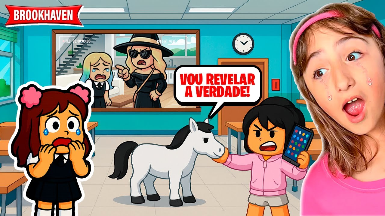 REVELEI os SEGREDOS da MENINA MALVADA para TODA A ESCOLA?! Sophie Também Joga