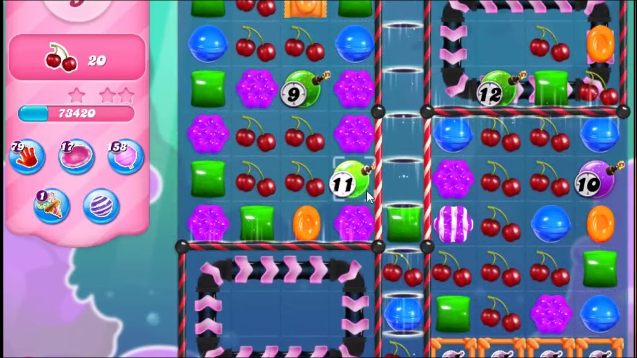 Candy Crush Saga Level 8095 - NO BOOSTERS | SKILLGAMING ✔️