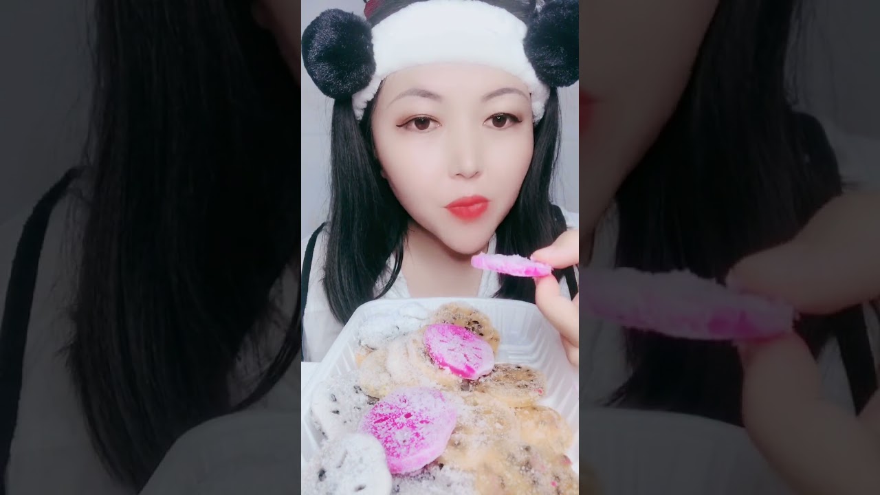 Green Food Dessert Mukbang 