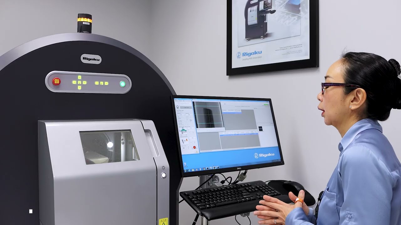 Rigaku CT Lab GX stationary sample, high-speed X-ray CT scanner