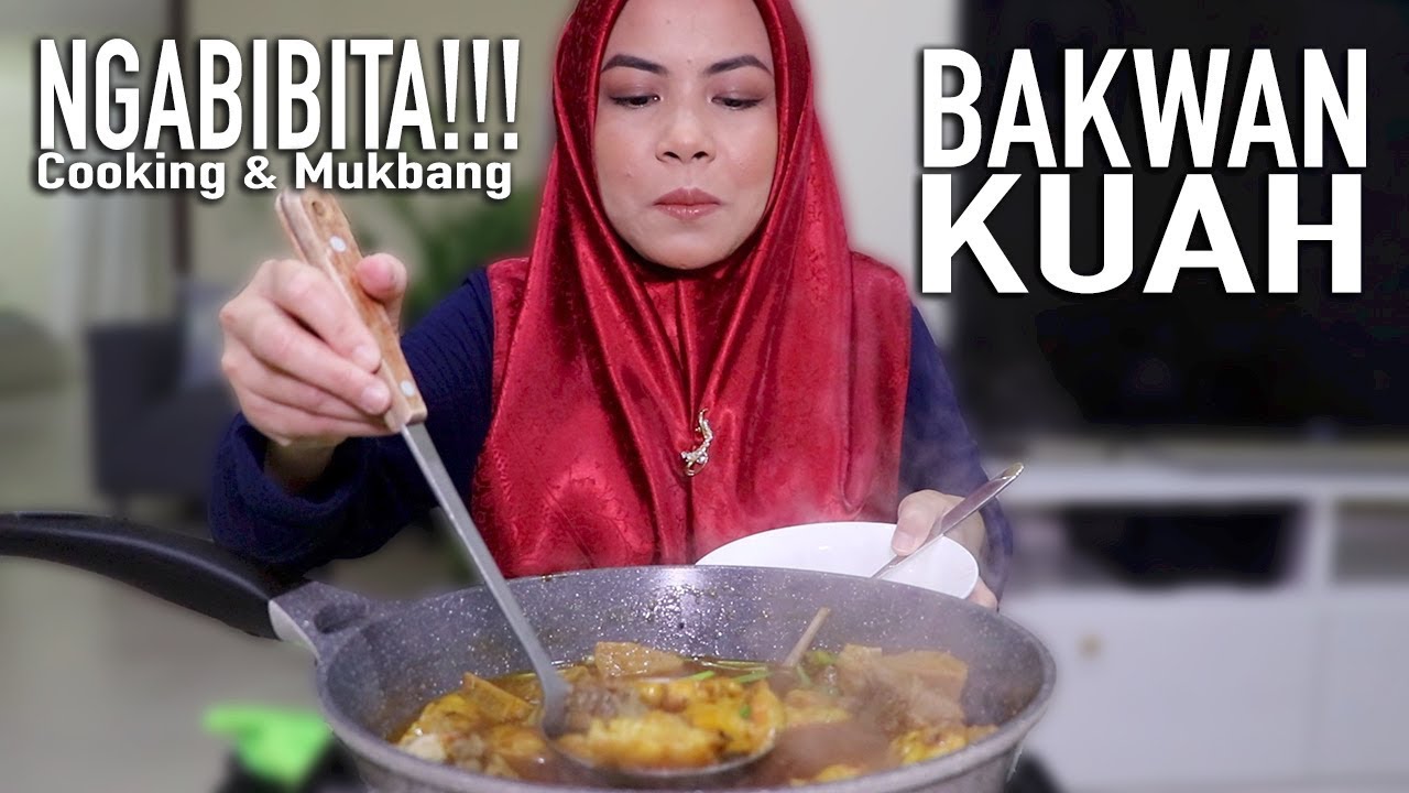 Masak & Makan BAKWAN KUAH - Urang Bandung Mah Memang Kreati''P'' 😅