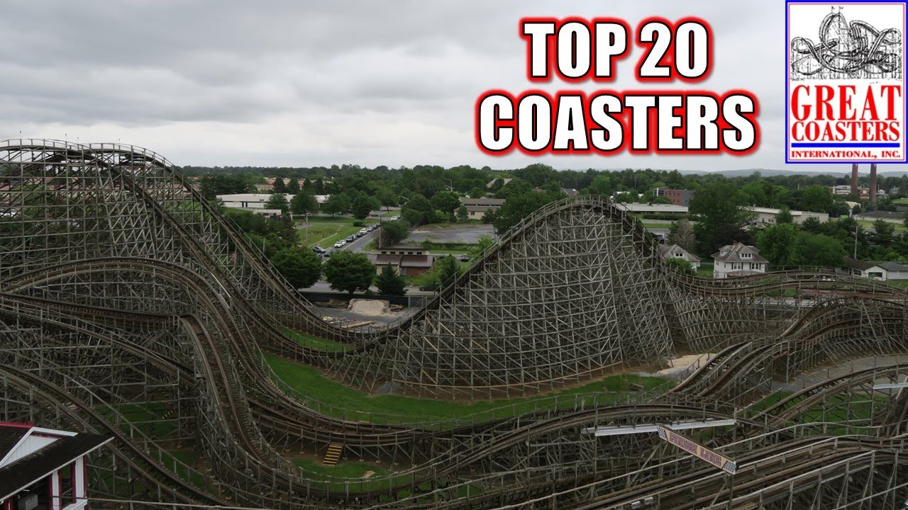 Top 20 Roller Coasters by Great Coasters International (2023)