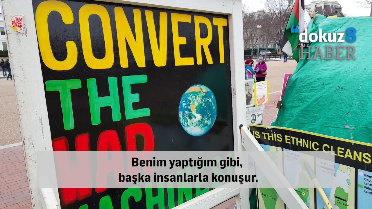 Antinuclear Protests against White House  - Washington