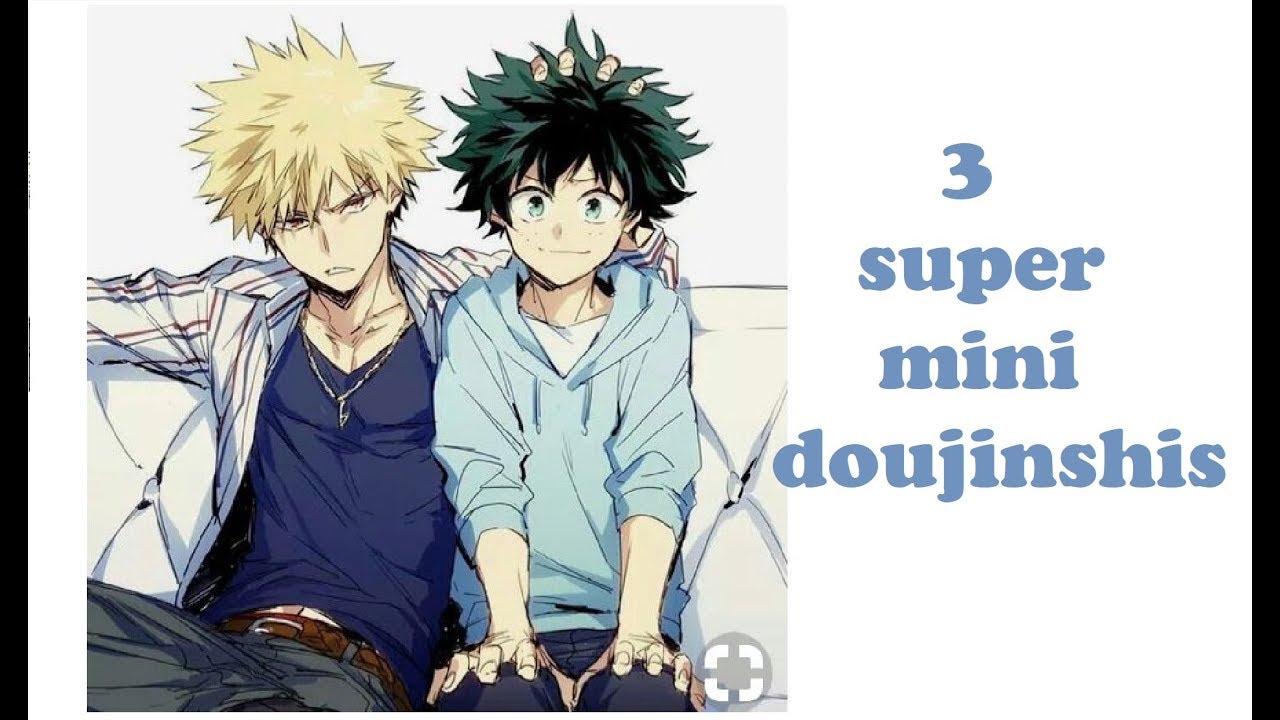 Bakugou x Midoriya »» 3 super mini doujinshis