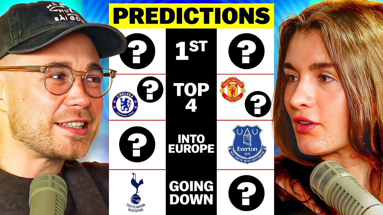 Premier League End of Season Predictions!