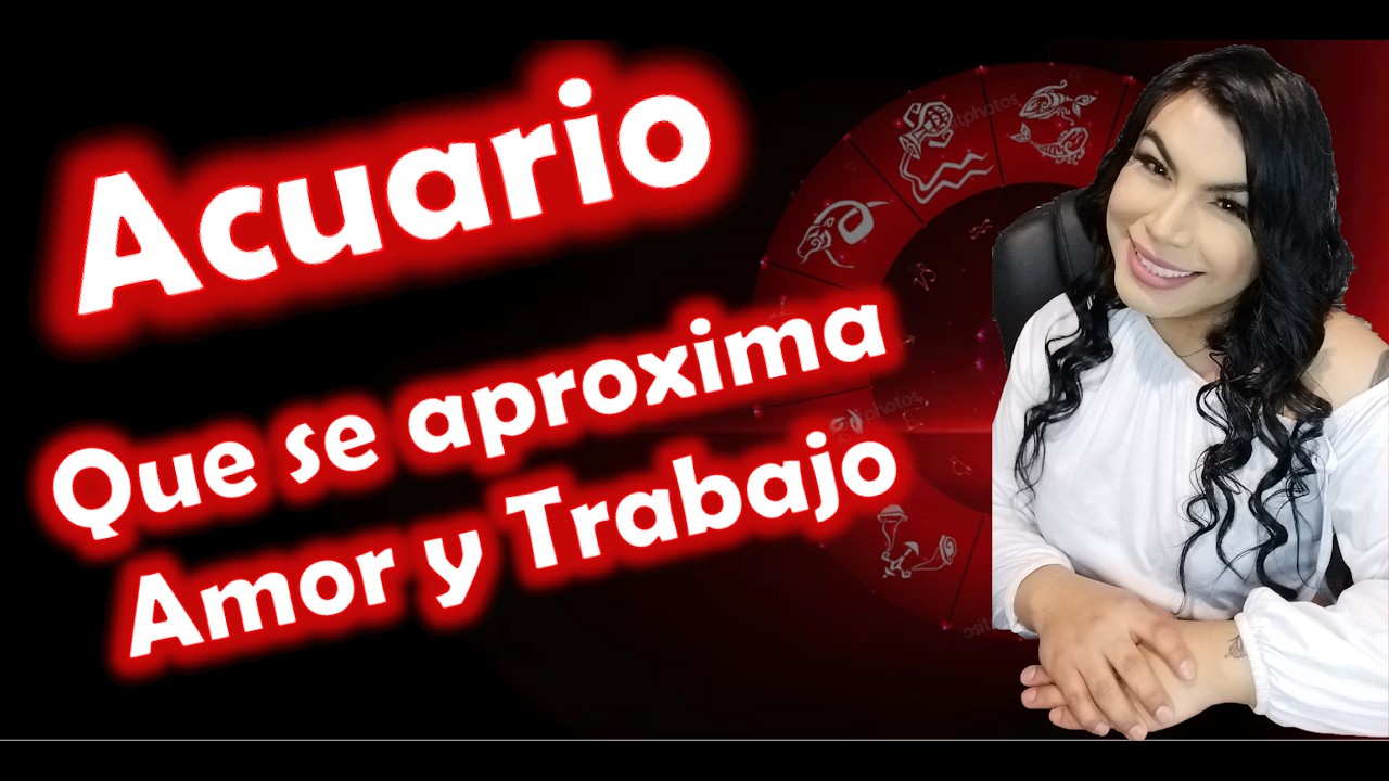 Acuario Te reúnes con este amor, crecimiento económico, aceptas que tu ex paso a la historia