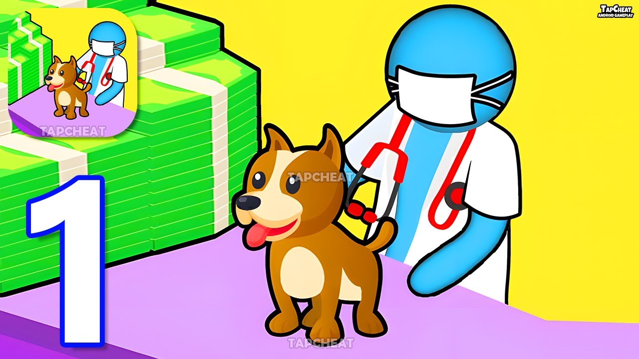 My Perfect Pet Hotel - Gameplay Walkthrough Part 1 Stickman Pet Hotel - Android Gameplay