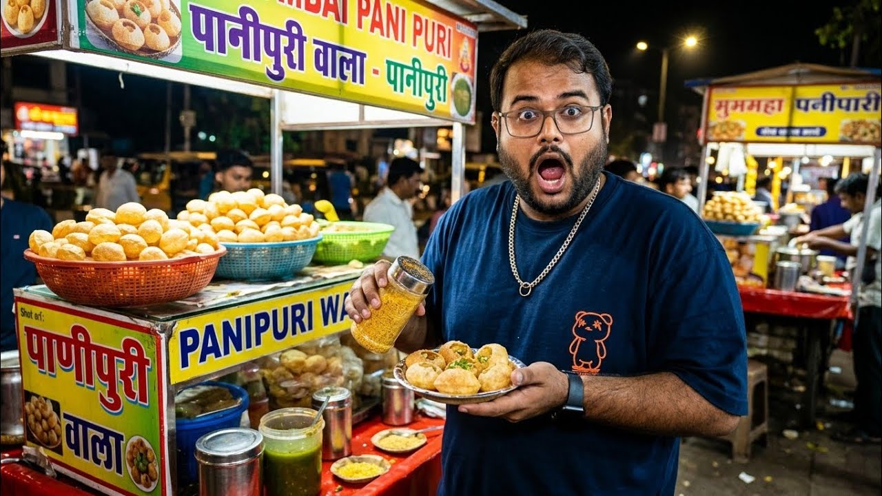 पाणी पुरी जमली की फसली??🥲😰😱