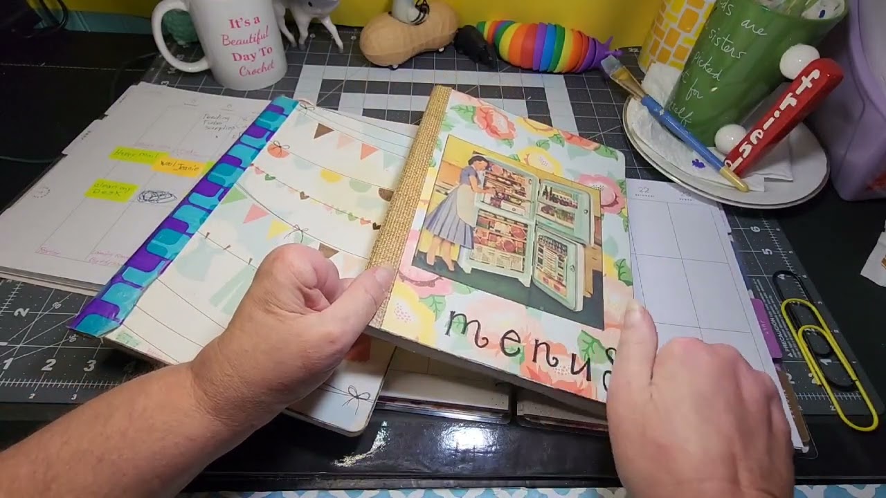 Plan With Me * Flip Through Of Past Journals * Chatting