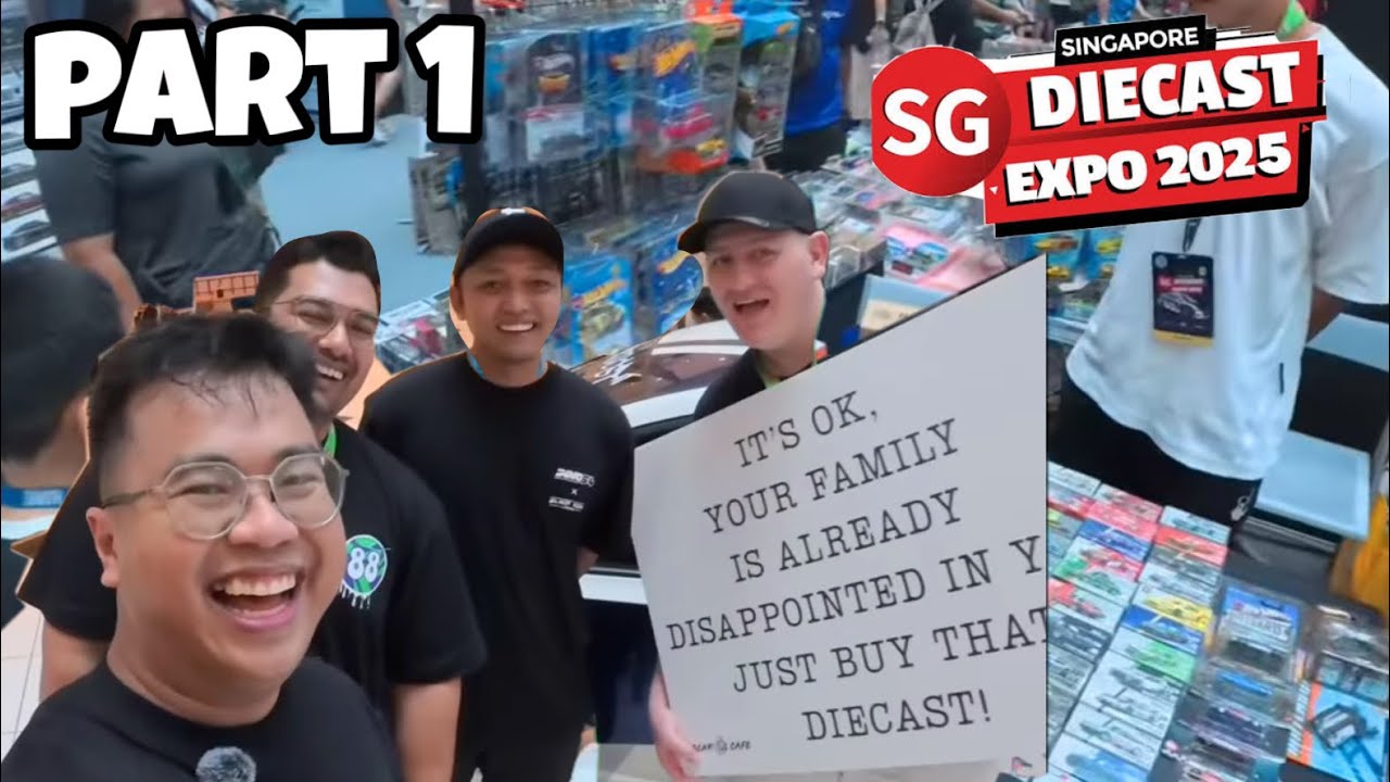 Singapore Diecast Expo 2025 ЧАСТЬ 1