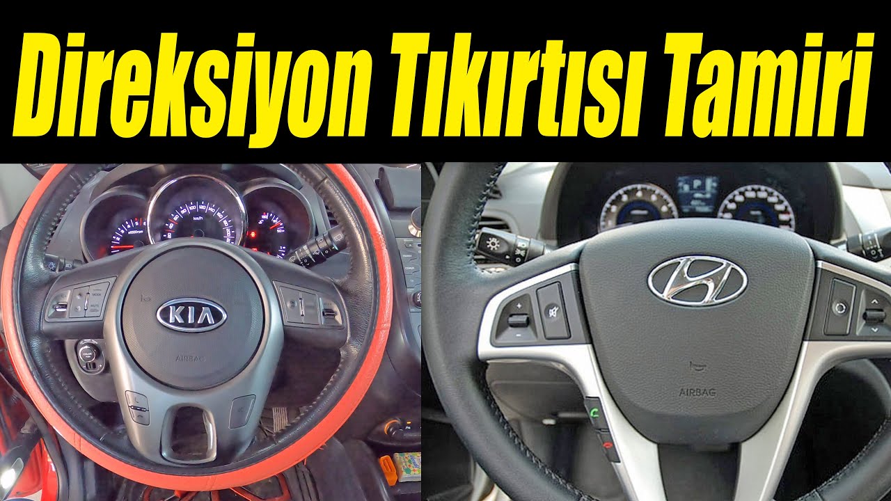 Direksiyon Tıkırtı Sesi ESP Arızası Kesin Çözüm Kia Hyundai