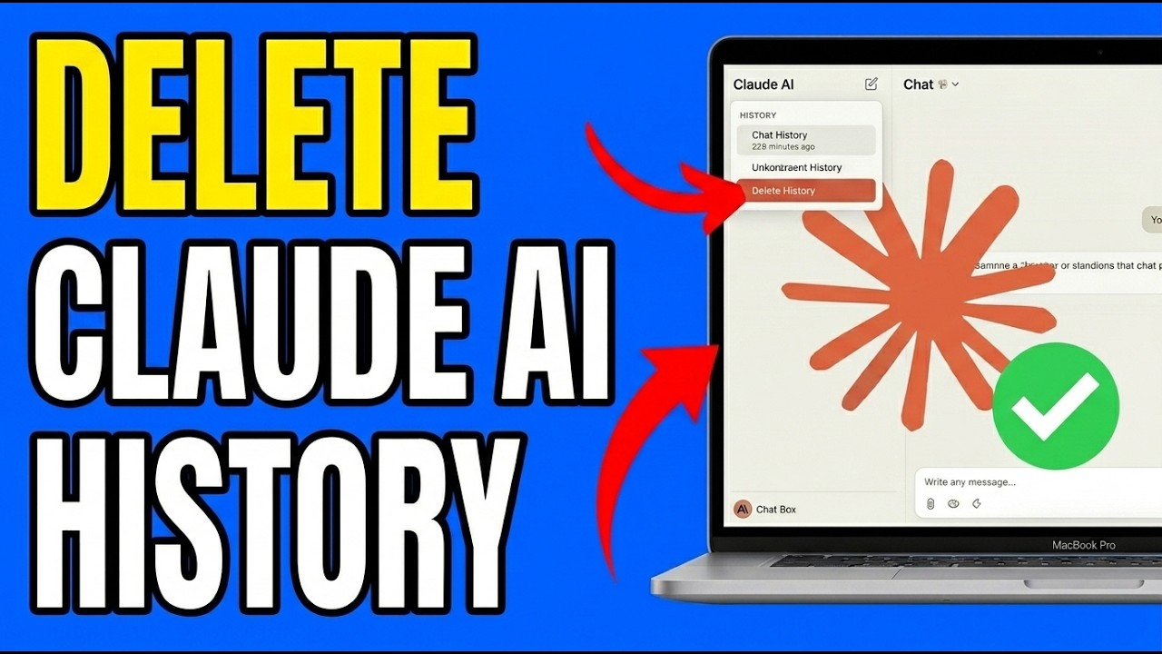 Как удалить историю чата в Claude AI (пошаговая инструкция)