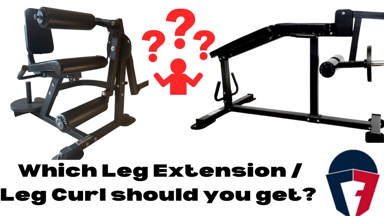 Comparing the Two Titan Fitness Leg Curl / Leg Extension Machines