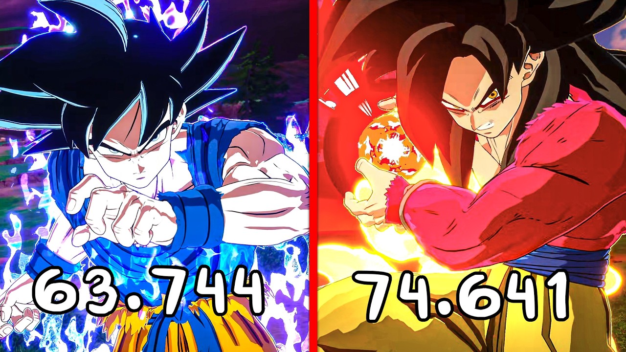 GOKU, do MAIS FRACO até o MAIS FORTE em SPARKING! Zero Atualizado