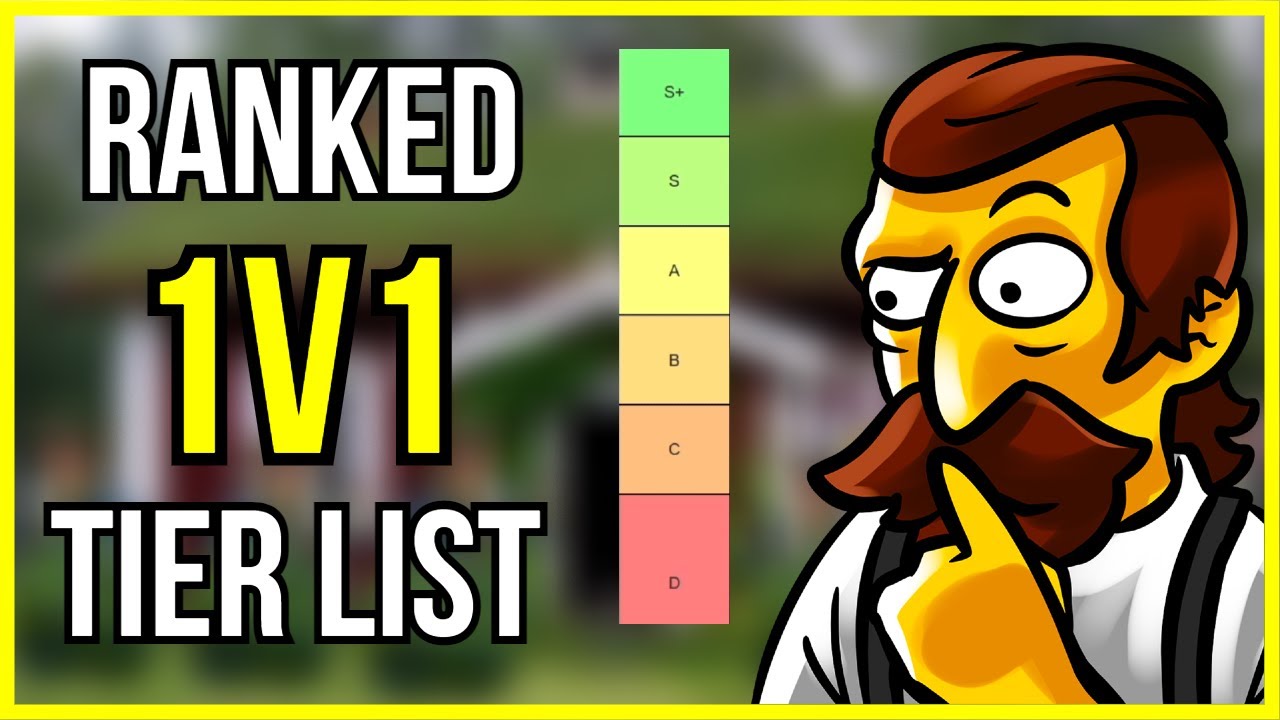 Ranked 1v1 Tier List!